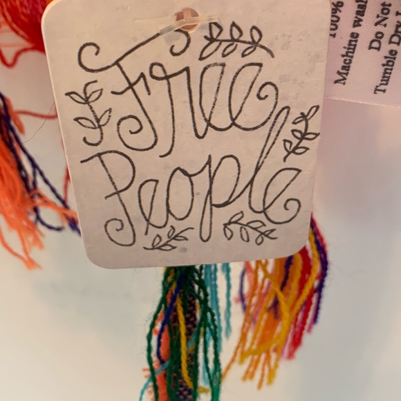 Free People  scarf. Artisan de luxe .100% Acrílico.Múltiple colors design ❤️new - Picture 6 of 8